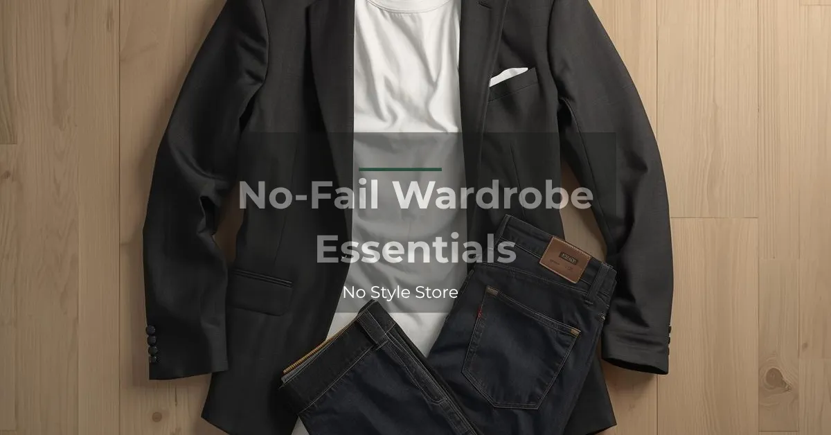 No-Fail Wardrobe Essentials for Men Who’d Rather Do Anything Than Shop
